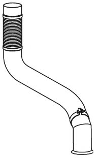 DINEX 47546 Exhaust Pipe